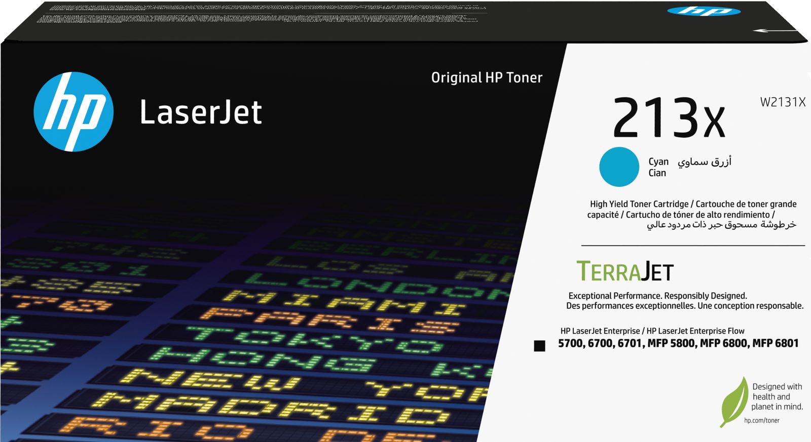HP TONER/HP 213X CY OG LJ TONER CRTG