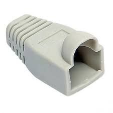 MANICOTTO COPRIPLUG RJ45 COLORE GRIGIO