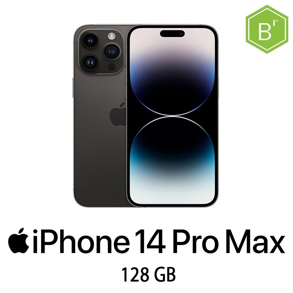 IPHONE 14 PRO MAX 128GB SPACE BLACK/2Y - B