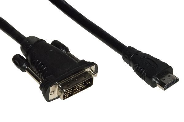 CAVO HDMI® MASCHIO - DVI-D MASCHIO 4KX2K 2MT