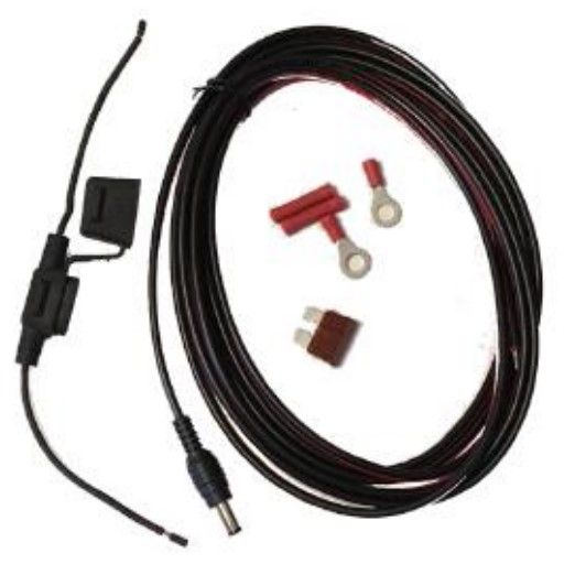 CABLE WITH FUSE HOLDER FOR VEHICLE DOCK.