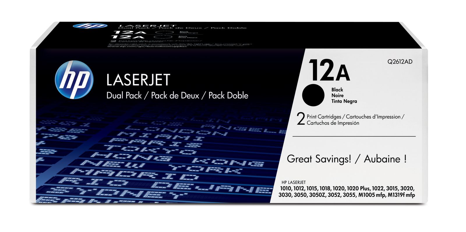 HP LASERJET 1000/3000 CRTG DUAL PACK