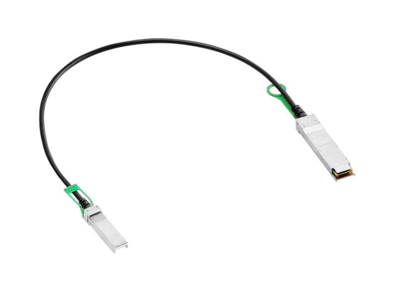 HPE ARUBA 50G QSFP56 TO SFP56 0.65M DAC CABLE