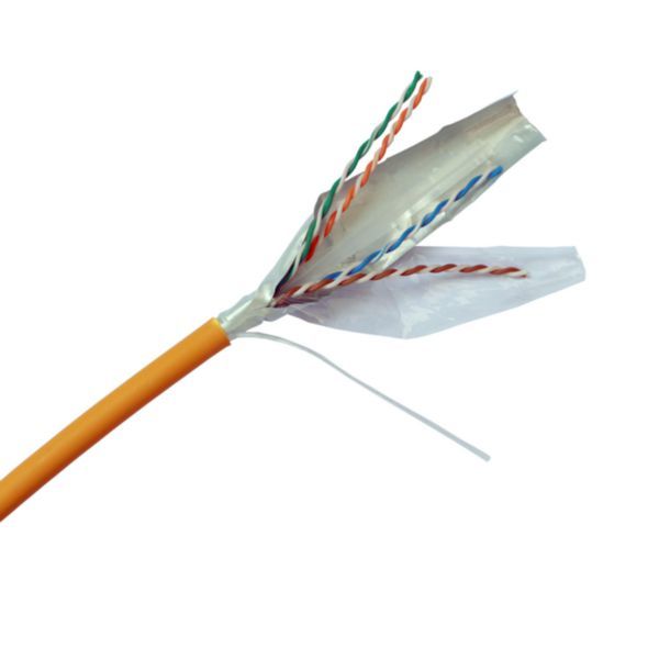 Cavo U/UTP cat 6A LSZH AWG23 Bobina 500m