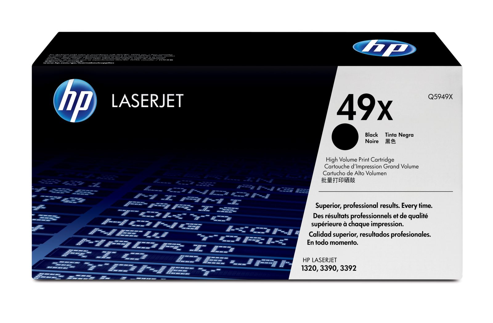 HP LASERJET 1320/3390/3392 BLACK CRTG