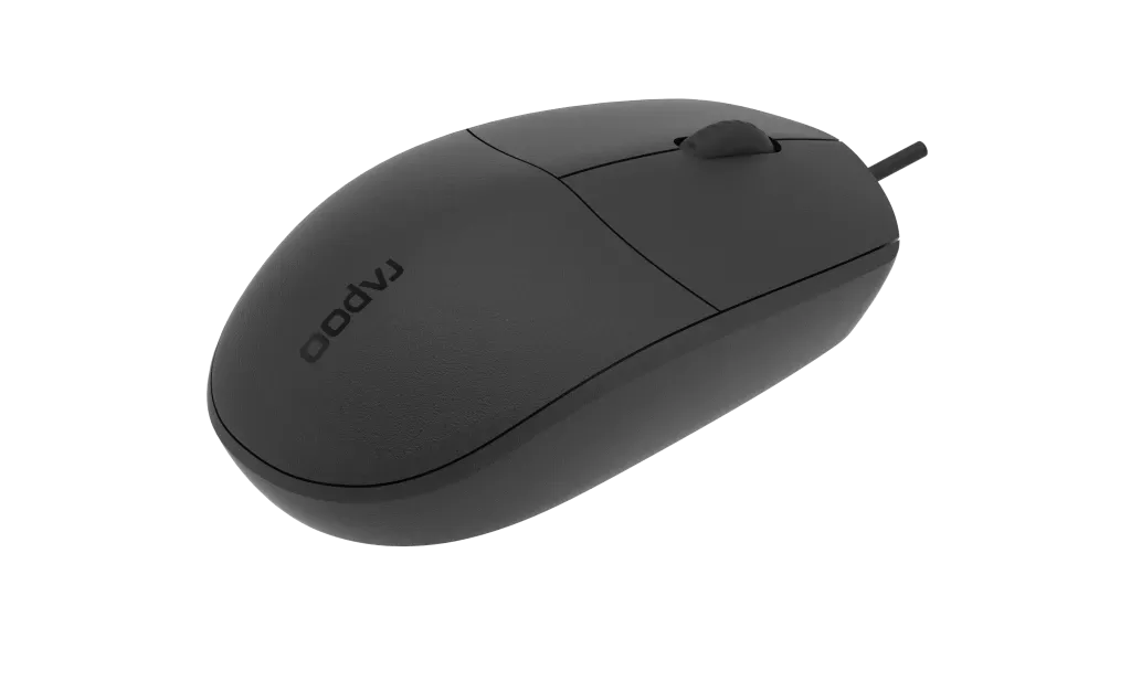 N100 WIRED OPTICAL MOUSE BK