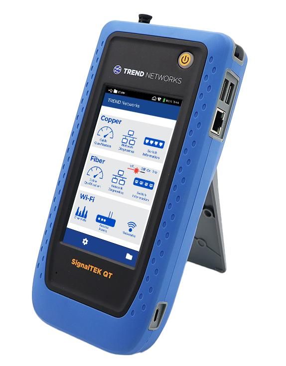 SIGNALTEK QT PRO 10G Tester rame/fibra/WiFi