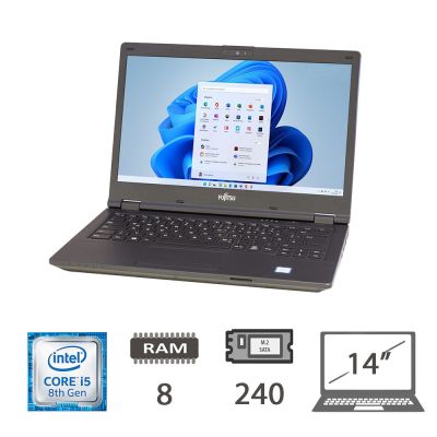 FUJITSU E549 -I5-8265U/8/M2-SATA240/W10P/2Y