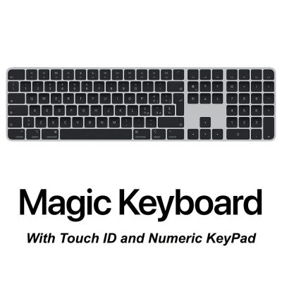 APPLE MAGIC KEYBOARD WITH TOUCH ID NUM KEY BLK-ITA
