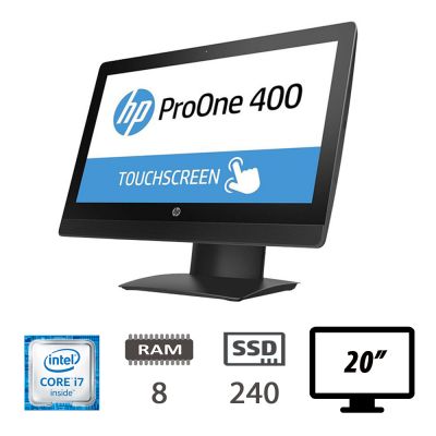 HP 400 G3 AIO TS - I7-6700/8/SSD240/20/W10P/2Y