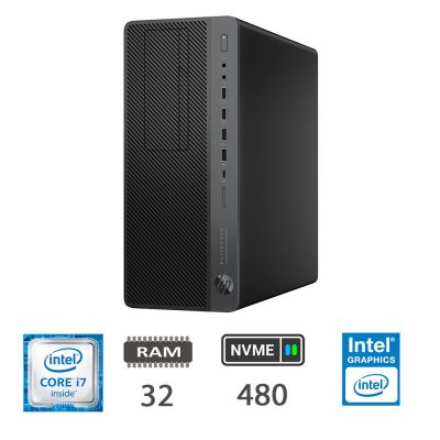 HP 800 G4 WS EDIT TOWER I7-8700/32/NVME480/W10P/2Y