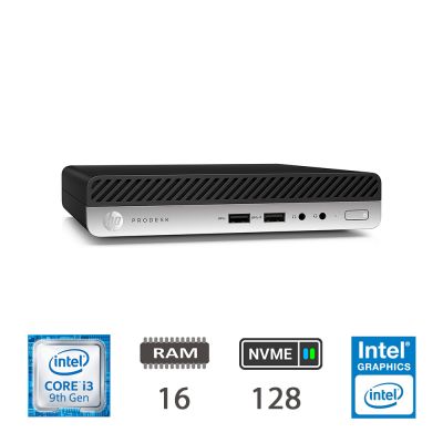 HP REGLOO 400 G5 DM I3-9100T/16/NVME128/W10P/2Y