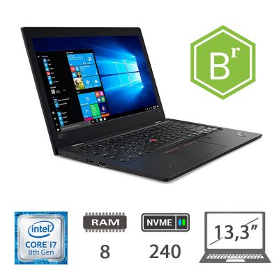 LENOVO L380 I7-8550U/8/NVME240/13,3/W10P/2Y B