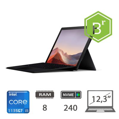 SURFACE PRO 7+ I5-1135G7/8/NVME240/W10P/2Y B