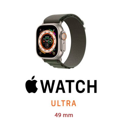APPLE WATCH ULTRA (2022)49MM TI GREEN ALP/S/2Y