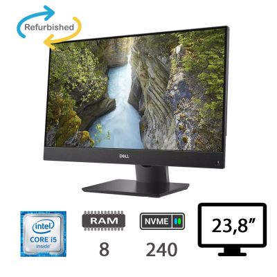 DELL 7460 AIO I5-8500/8/NVME256/23.8/W11P/2Y