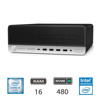 HP REGLOO 600 G3 SFF I5-6500/16/NVME480/W10P/2Y