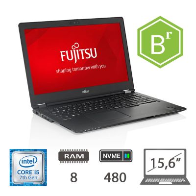 FUJITSU U757 -I5 7300U/8/NVME480/15.6/W10P/2Y B