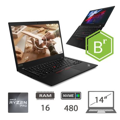 LENOVO T14S AMD RYZEN 5 PRO 16/NVME512/W11P/2Y B
