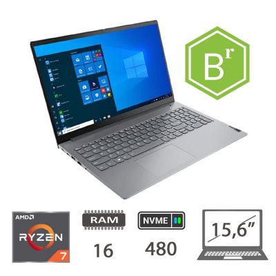 LENOVO 15 G3 AMD RYZEN 7 5700/16/NVME512/W11P/2Y B