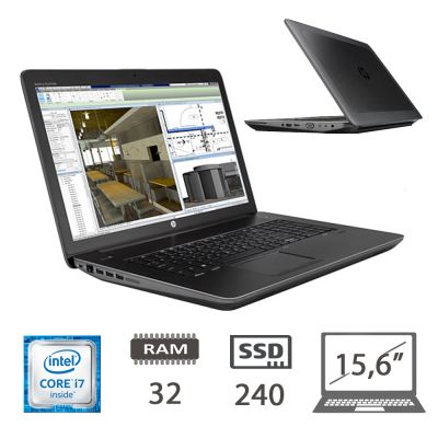 HP ZBOOK 15 G3  I7-6820HQ/32/SSD240/M1000M/W11P/2Y