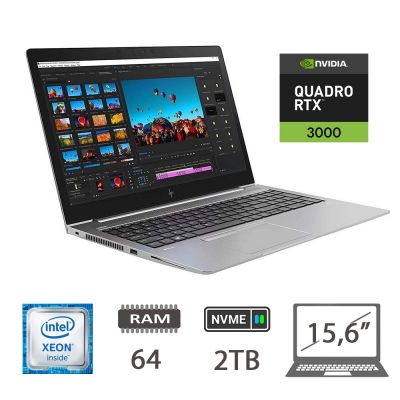 HP ZBOOK 15 G6 XEON E2286M/64/NVME2TB/RTX3000/W11P