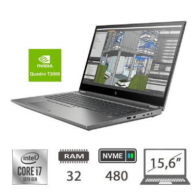 HP ZBOOK FURY 15 G7 I7-10850H/32/SSD512/T2000/W11P