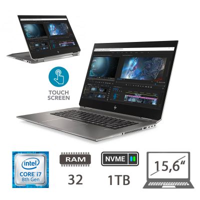 HP ZBOOK STUDIO X360G5 TS I7-8850H/32/NVME1TB/W11P