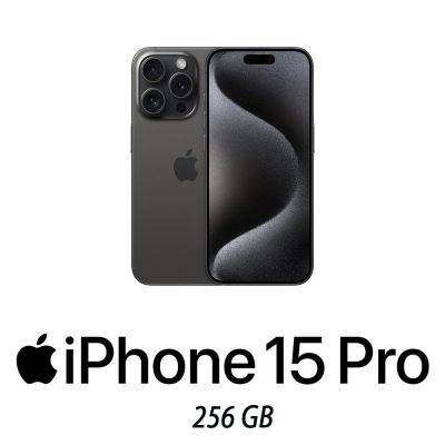 IPHONE 15 PRO 256GB BLACK TITANIUM/2Y