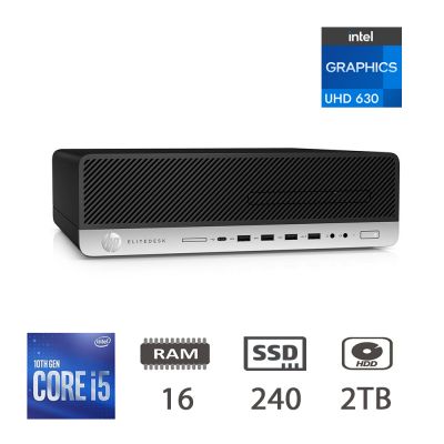 HP 800 G5 SFF I5-9400/16/SSD240+2TB/W11P/2Y