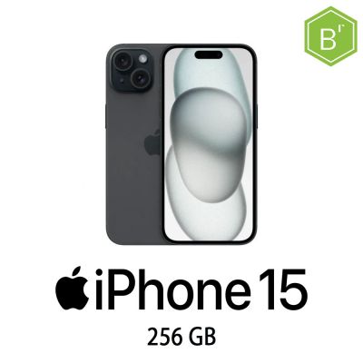 IPHONE 15 256GB BLACK/2Y - B