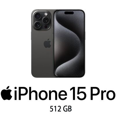 IPHONE 15 PRO 512GB BLACK TITANIUM/2Y