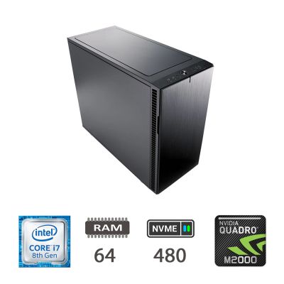 ASSEMBLATO I7-8700K/64/NVME480/M2000(4GB)/W11P/2Y