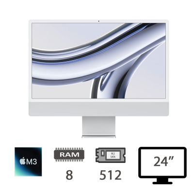 IMAC 24 4,5K (2023)M3-8C/8/512/10C GPU/SLV/2Y