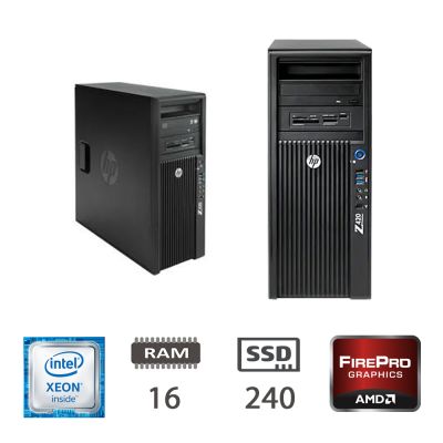 HP Z420 TW E5-1603/16/SSD240/V3900/W10P/2Y