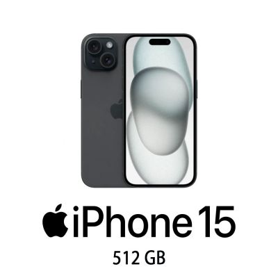 IPHONE 15 512GB BLACK/2Y