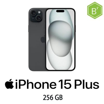 IPHONE 15 PLUS 256GB BLACK/2Y - B