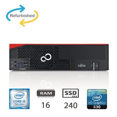 FUJITSU D757 SFF I5-7400/16/SSD240/W11P/2Y