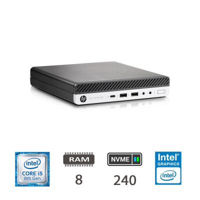 HP 800 G4 DM I5-8500T/8/NVME256/W11P/2Y