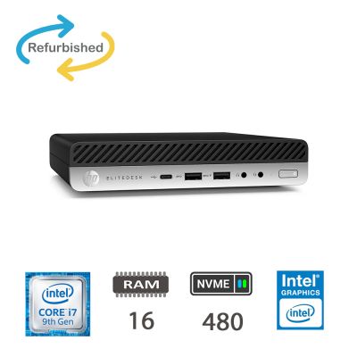 HP 800 G5 DM I7-9700T/16/NVME512/W11P/2Y
