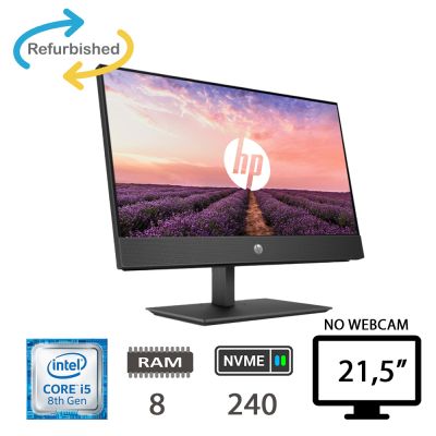 HP 600 G4 AIO 21,5 I5-8500/8/NVME240/W11P/2Y NOWEB