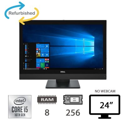 DELL 7480 TS AIO I5-10500/8/NVME256/24/W11P/2Y