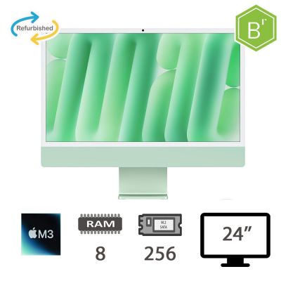 IMAC 24 4,5K (2023)M3-8C/8/256/10C GPU/GRN/2Y - B