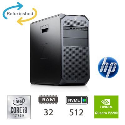 HP Z4 G4 CORE X I9-10900X/32/NVME512/P2200/W11P/2Y