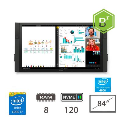 MICROSOFT SURFACE HUB 84 I7-4TH/8/SSD120/W10P/2Y B