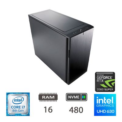 ASSEMBLATO I7-8700K/64/NVME480/2060S(8GB)/W11P/2Y