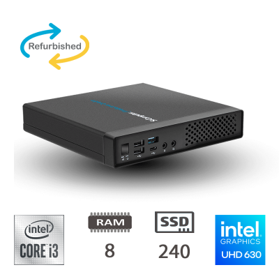 SICOMPUTER MINIPC PQ I3-10100T/8/SSD240/W11PMAR/2Y