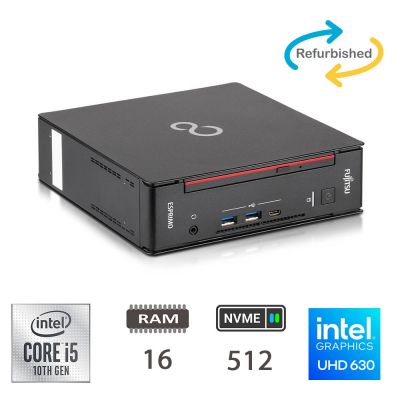 FUJITSU Q7010 MINI I5-10400T/16/NVME512/DVD/W11P/2