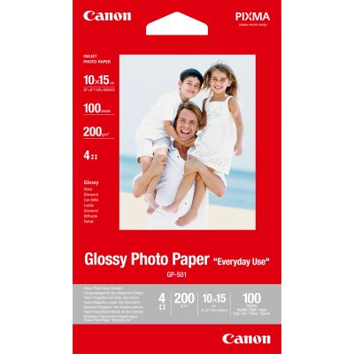 GP-501 4X6 INCH(10X15CM) 100 FF, 210 G/M? , 100 M
