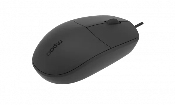 N100 WIRED OPTICAL MOUSE BK